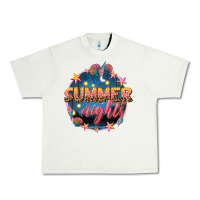 Pistachio summer nights Urban Heavy Tee - texasbilliewilder