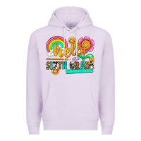 Lilac hello sixth grade Premium Hoodie - NancyCooperArtShop