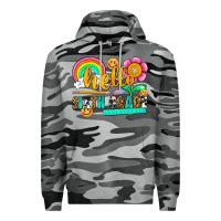 Slate Camo hello sixth grade Premium Hoodie - NancyCooperArtShop