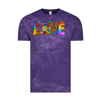 Cloud Purple lgbtq love Vintage Tee - texasbilliewilder