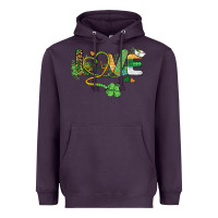 Plum st. patricks day nurse love medical love Heavyweight Hoodie - BarkalooDesign