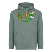 Sage st. patricks day nurse love medical love Heavyweight Hoodie - BarkalooDesign