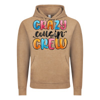 Vintage Coffee crazy cousin crew Vintage Hoodie - MaliasSmallBusiness