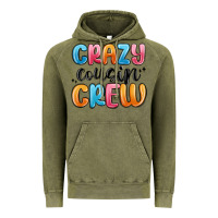 Vintage Olive crazy cousin crew Vintage Hoodie - MaliasSmallBusiness
