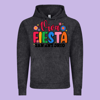 Viva Fiesta San Antonio Vintage Hoodie Designed By Jahusdesignshop