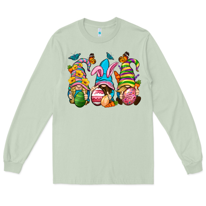Easter Gnomies Easter Day Long Sleeve Tee by Neo Western | Teevron