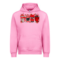 Fuchsia Pink lady bug drink Urban Hoodie - RacoonDesign