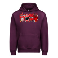 Mauve Wine lady bug drink Urban Hoodie - RacoonDesign