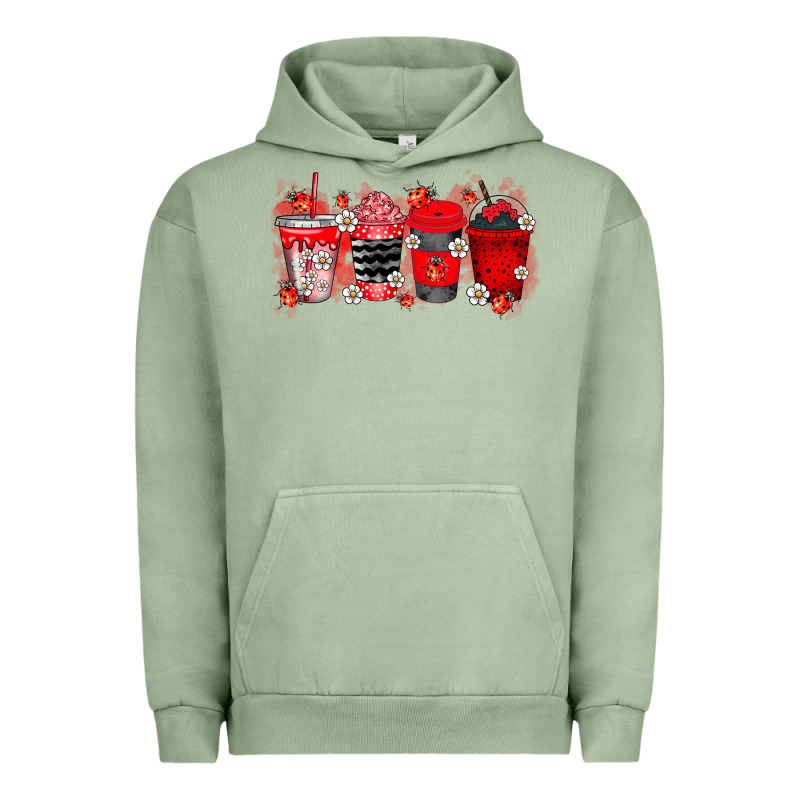 Lady Bug Drink Urban Hoodie by RacoonDesign | Teevron