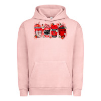 Pigment Salmon lady bug drink Urban Hoodie - RacoonDesign