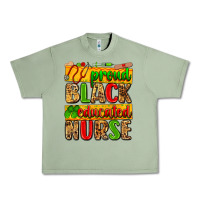Oil Green proud black educated nurse Urban Heavy Tee - Zillion Design Studio