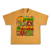 Peanut Butter proud black educated nurse Urban Heavy Tee - Zillion Design Studio