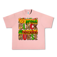 Proud Black Educated Nurse Urban Heavy Tee | Teevron