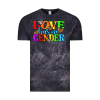 Cloud Black love has no gender pride lgbtq Vintage Tee - texasbilliewilder