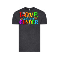 Vintage Black love has no gender pride lgbtq Vintage Tee - texasbilliewilder