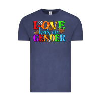 Vintage Denim love has no gender pride lgbtq Vintage Tee - texasbilliewilder