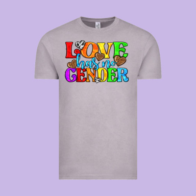 Vintage Tee love has no gender pride lgbtq