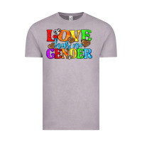 Vintage Zinc love has no gender pride lgbtq Vintage Tee - texasbilliewilder