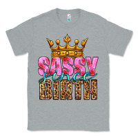 Heather Grey sassy since birth Classic Tee - HRA Design Shop