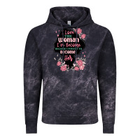 Cloud Black i love the woman ive become Vintage Hoodie - MaliasSmallBusiness