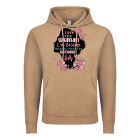 Vintage Coffee i love the woman ive become Vintage Hoodie - MaliasSmallBusiness
