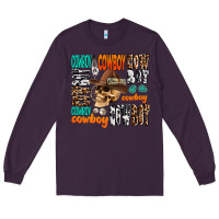 Plum cowboy Long Sleeve Tee - AdoDesignShop