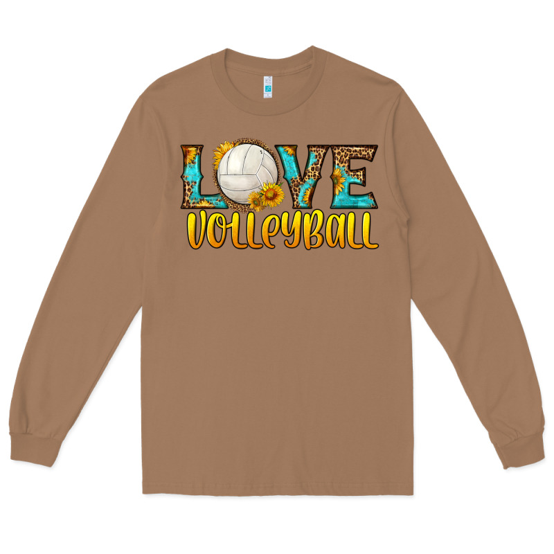 Love Volleyball Long Sleeve Tee by HRA Design Shop | Teevron