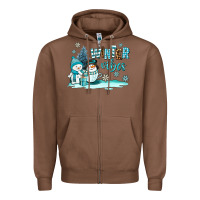 Chestnut winter vibes Zipper Hoodie - AdoDesignShop