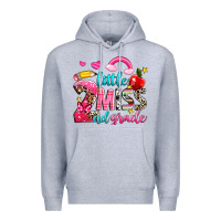 Heather Grey little miss second grade Premium Hoodie - NancyCooperArtShop
