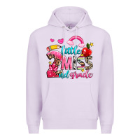 Lilac little miss second grade Premium Hoodie - NancyCooperArtShop