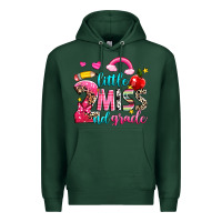 Sports Green little miss second grade Premium Hoodie - NancyCooperArtShop