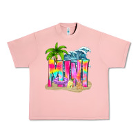 Salmon summer mini Urban Heavy Tee - texasbilliewilder