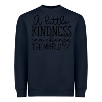 Navy the world Heavyweight Sweatshirt - Unal Design