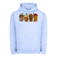 Pigment Grape Ice leopard and cowhide drink Urban Hoodie - RacoonDesign