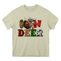 Mossy oh deer christmas Heavy Core Tee - LillyAllenDesigns