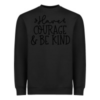 Black be kind Heavyweight Sweatshirt - Unal Design