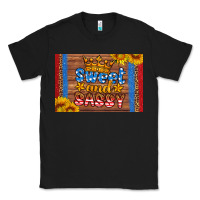 Black usa sweet and sassy skinny metal can holder Classic Tee - HRA Design Shop