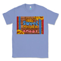 Colony Blue usa sweet and sassy skinny metal can holder Classic Tee - HRA Design Shop