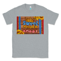 Heather Grey usa sweet and sassy skinny metal can holder Classic Tee - HRA Design Shop