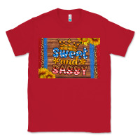 Red usa sweet and sassy skinny metal can holder Classic Tee - HRA Design Shop