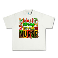 Pistachio black strong proud nurse Urban Heavy Tee - Zillion Design Studio