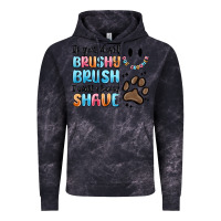 Cloud Black if you dont brushy brush i will shavey shave Vintage Hoodie - MaliasSmallBusiness