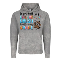 Cloud Rock if you dont brushy brush i will shavey shave Vintage Hoodie - MaliasSmallBusiness
