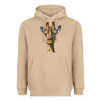 Mushroom giraffe head Heavyweight Hoodie - LillyAllenDesigns
