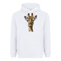 White giraffe head Heavyweight Hoodie - LillyAllenDesigns