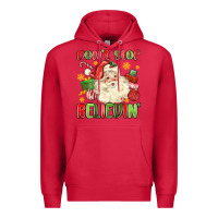 Cardinal don't stop believin' Premium Hoodie - MaliasSmallBusiness