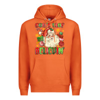Carrot don't stop believin' Premium Hoodie - MaliasSmallBusiness