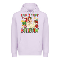 Lilac don't stop believin' Premium Hoodie - MaliasSmallBusiness