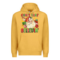 Mustard don't stop believin' Premium Hoodie - MaliasSmallBusiness