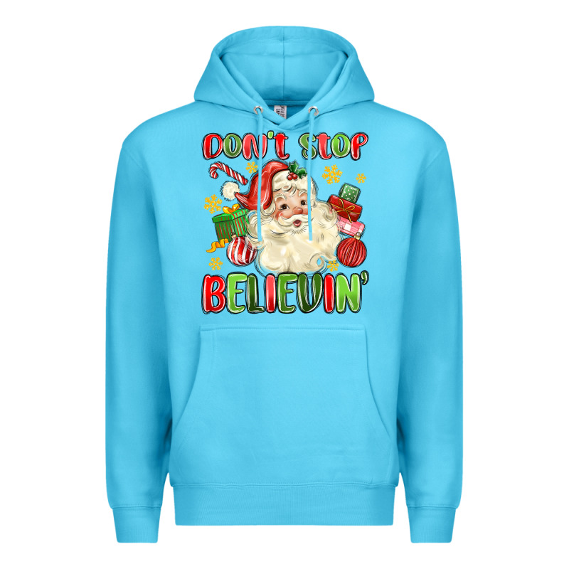 Don't Stop Believin' Premium Hoodie by MaliasSmallBusiness | Teevron